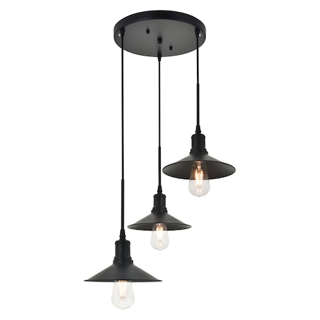 Etude 3 Light Black Pendant